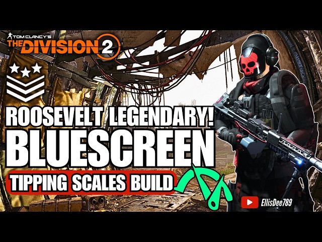 Roosevelt Island LEGENDARY | BLUESCREEN Tipping Scales Tank Build - The Division 2