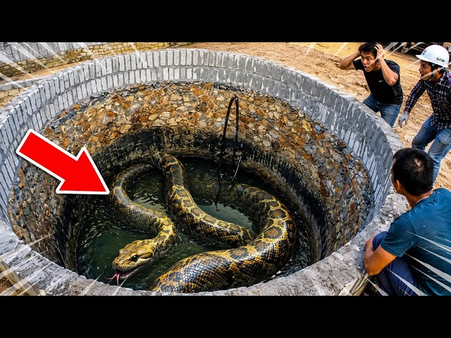 Brave Experts 2 Catch Giant Python By Hand