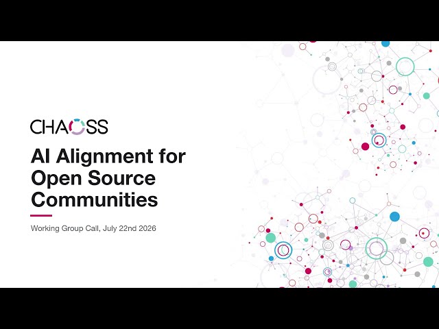 MCP Server with CHAOSS Metrics | CHAOSS AI Alignment WG - June 22