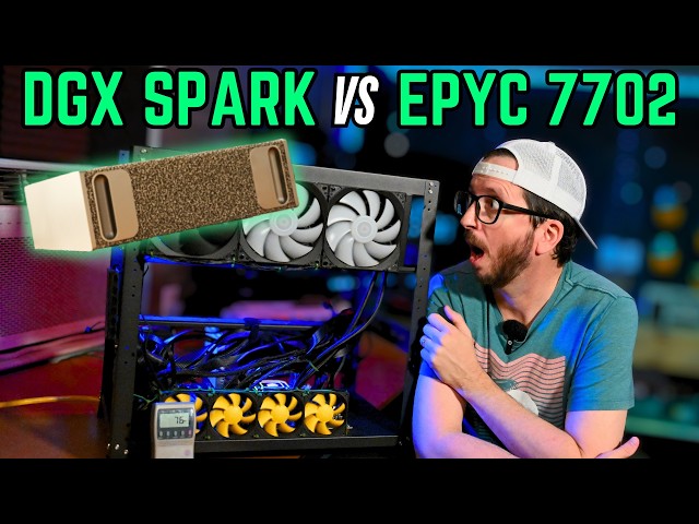 DGX Spark vs AMD EPYC CPU Local AI Benchmarks