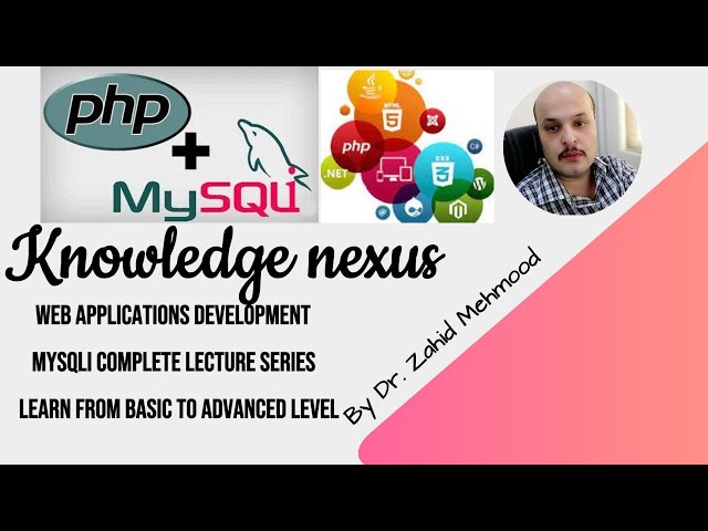 MYSQLi Tutorials | Lecture 1 Introduction to PhpMyAdmin | Create connection and Insert data in Table