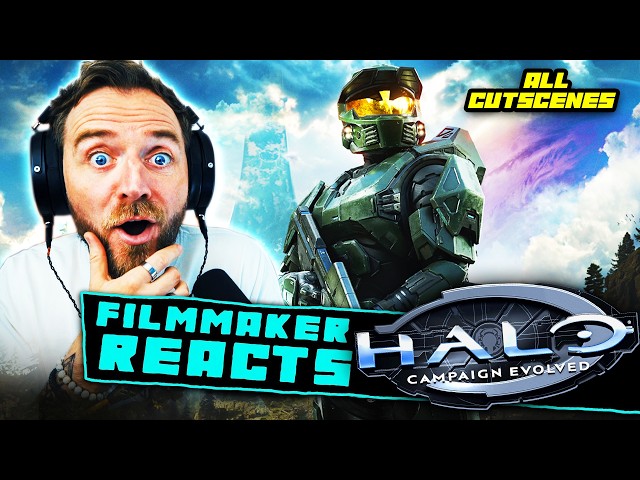 Filmmaker Reacts to Halo: Campaign Evolved | [ALL CUTSCENES] | Master Chief or Master Cheeks!?!