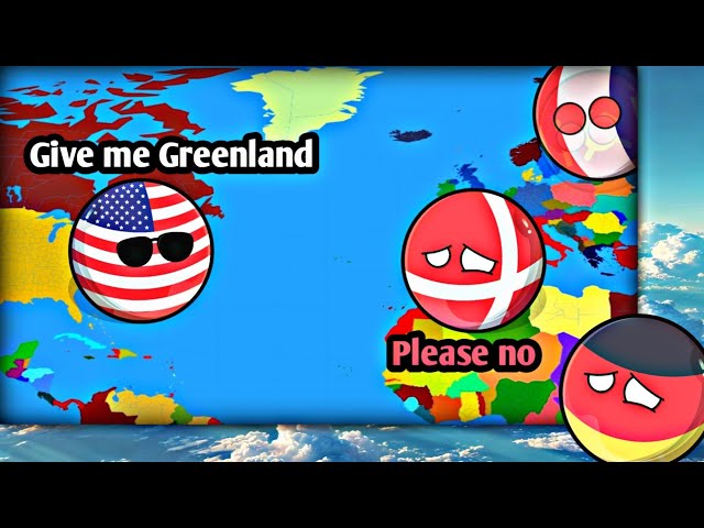 What if USA invade Greenland | Countryballs Animation | Geowolf
