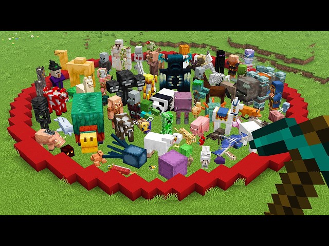 I Collected EVERY Mob In Minecraft