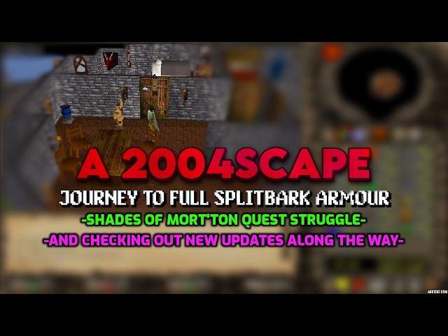 My Journey to Full Splitbark Armour on 2004Scape.. Lost City (Part 1)
