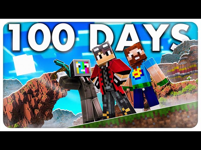 100 Days on a Minecraft SMP