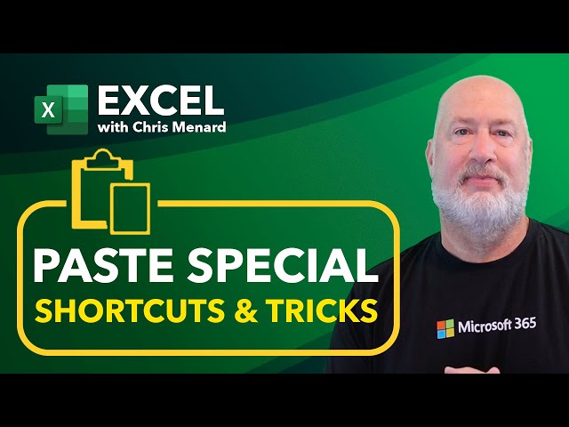 Excel Paste Special: Shortcuts and Tricks!