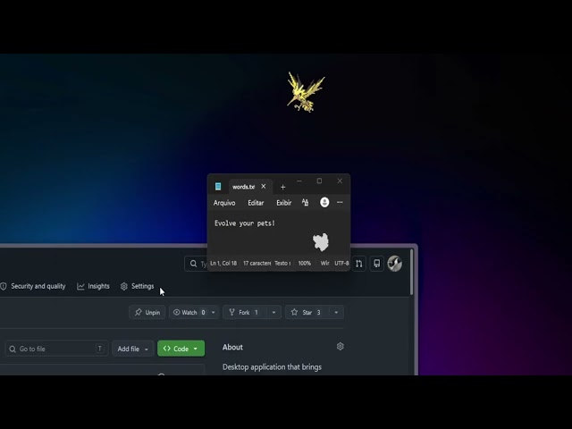 Deskmon - Your Open Source Pokemon Virtual Pet! New Features!
