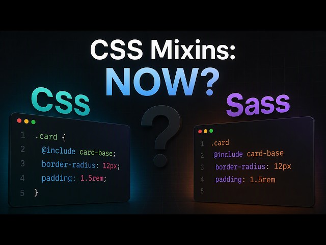 Does CSS Have Mixins Yet? The Honest 2026 Answer
