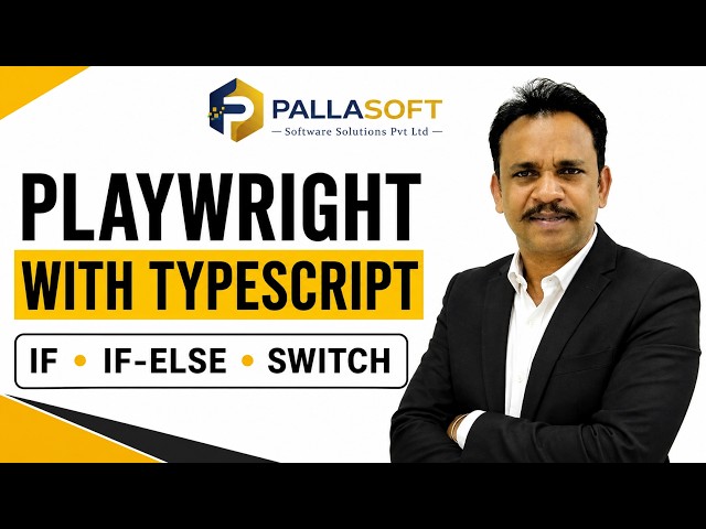 Playwright with TypeScript | Conditional Statements: If, If-Else & Switch