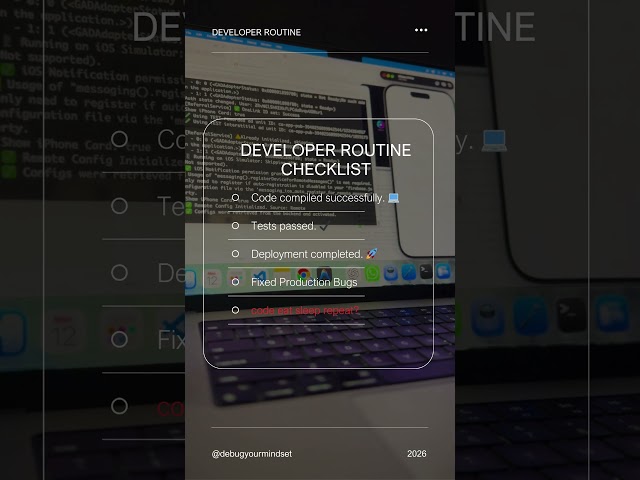 Most people upgrade their code, but forget to upgrade themselves