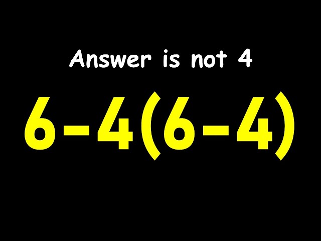Only 1% Can Solve This Math Problem!