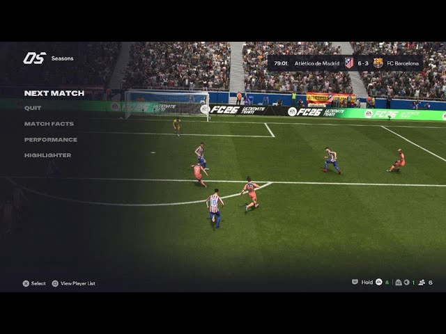 EA SPORTS FC 26 أتلتيكو مدريد ضد برشلونة الدوري الإسباني 4KHDR #PS5 #playstation #fc25