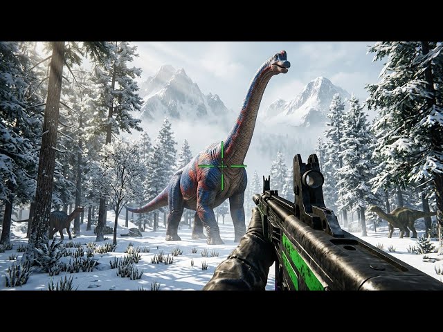 Dino game 🦖 Wild Animal Hunter 3D - Dinosaur Hunter game - Android gameplay #1045