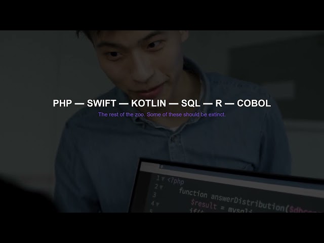 The Purpose of Every Popular Programming Language | CTRL+ALT+RANTS