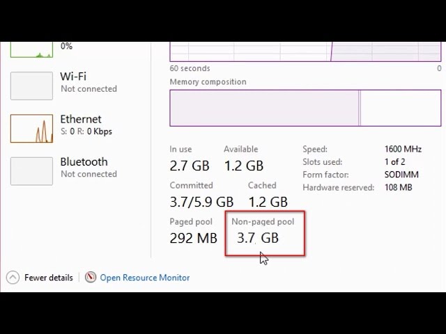 Fix "huge memory leak" in Windows 10 and 8 [ Non-paged pool using high memory ]
