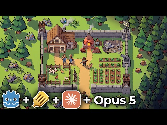 Claude Opus 5 Is IMPRESSIVE At Creating Godot Games With SpriteCook