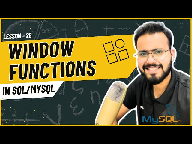 Master Sql Window functions with Aggregate Fun & Over, Partitions, Order By, Row, Rank, Lead, Lag
