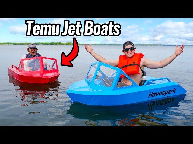 Temu Mini Jet Boat Testing!
