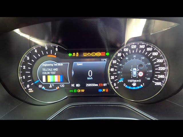 Ford Mondeo Mk5 hidden menus (Cluster & SYNC 3)