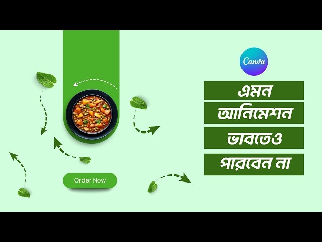 Motion Graphics in Canva | Create eye-catching animations with Canva.