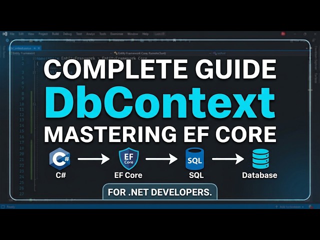 EF Core DbContext Explained Like You're 5