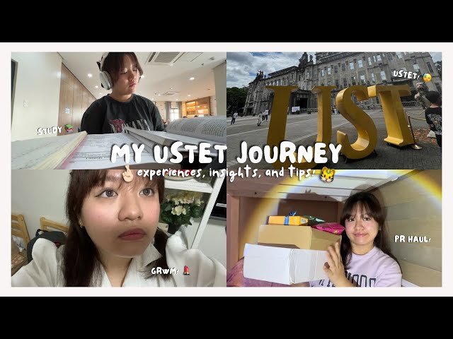 𝗺𝘆 𝗨𝗦𝗧𝗘𝗧 𝗷𝗼𝘂𝗿𝗻𝗲𝘆🐯| vlog + story time of how my USTET went! ⊹₊⟡⋆