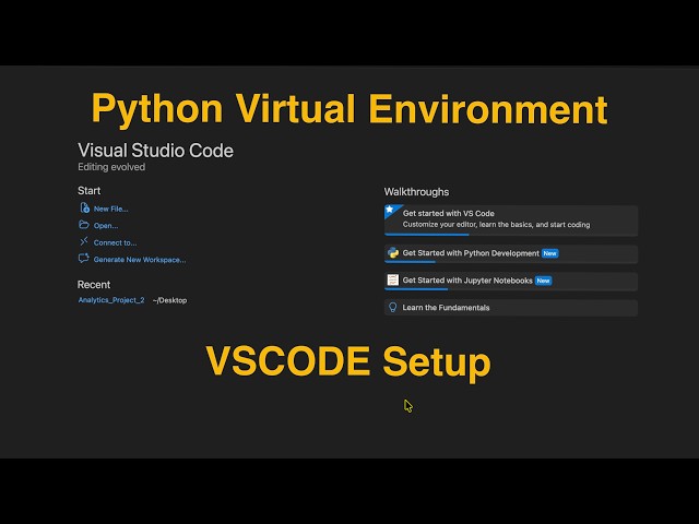 Python Setup on Mac 2026: VS Code, Virtual Envs & AI Assistance (Gemini)