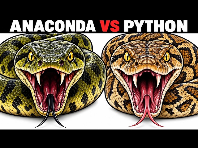 What is the Difference Between Anacondas and Pythons | Discover Animals