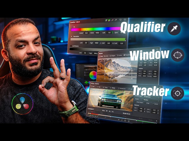 The 3 Most Powerful Tools for Color Grading, Isolation, and Tracking in DaVinci Resolve | Part 2