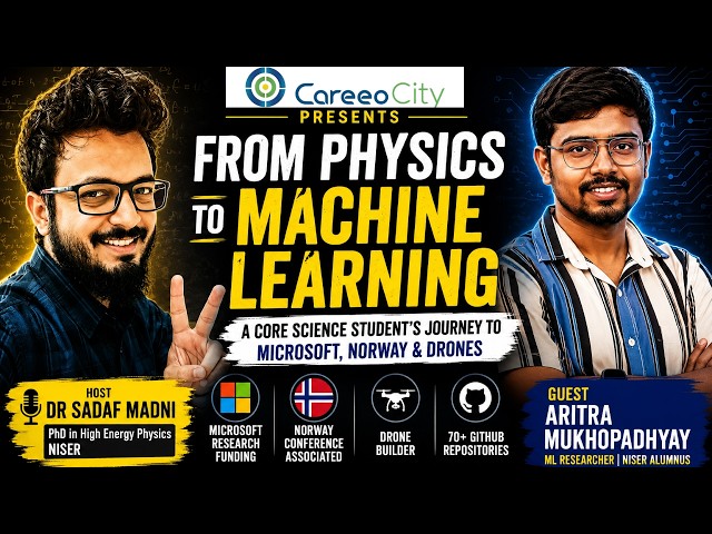 Can a Physics Student Build a Career in AI & Tech? | NISER Graduate's Journey | CareeoCity (.com)