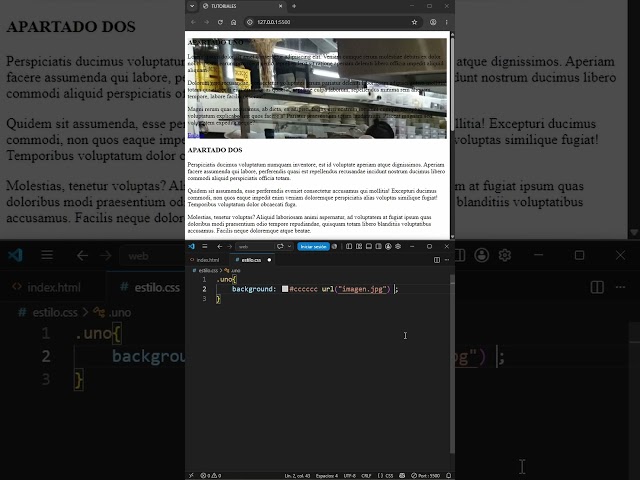 La propiedad BACKGROUND en CSS #tutorial #css
