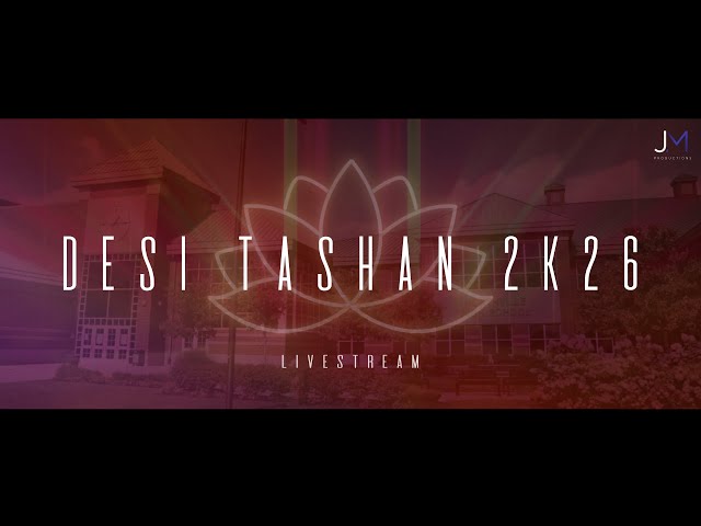 DESI TASHAN 2K26 | March 13th | Northville High School IASA | JM Productions