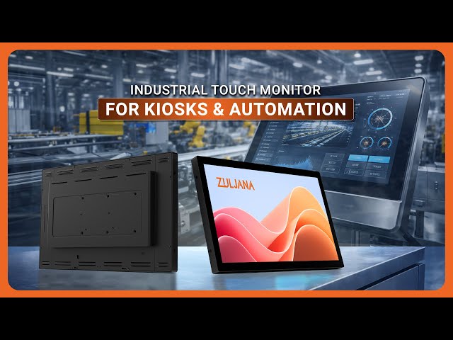 Industrial Touch Monitor for Kiosks & Automation