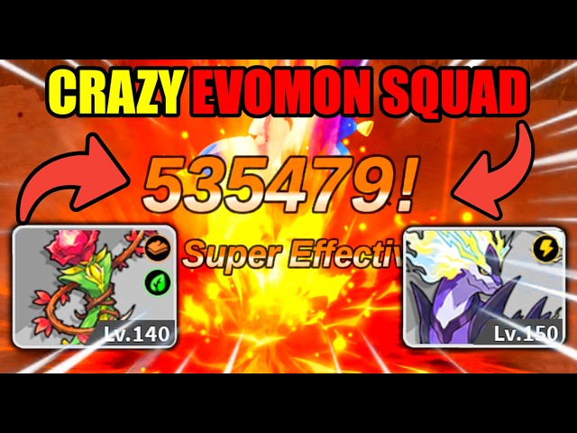 HOW TO DEAL MILLIONS OF DAMAGE TO WORLD BOSS in EVOMON