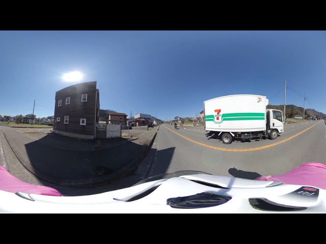 360VR 道志みち2020オリンピックコースの一部 VR360度動画バージョン