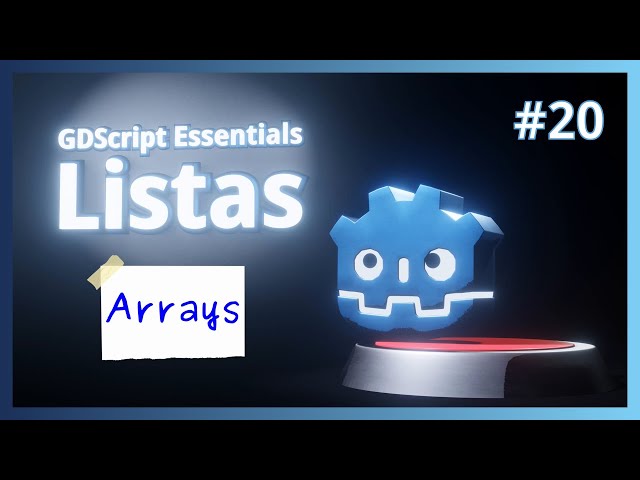 Curso GDScript 2.0 #20 - Listas em GDScript - Arrays #gdscript #godot