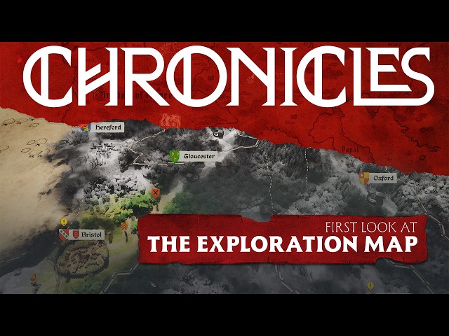 The Exploration Map in Chronicles: Medieval - First Look