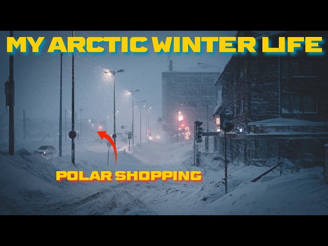 Life in an Arctic BLIZZARD... in a Van! Polar Shopping - Surviving Extreme Snow Storm Winter Camping