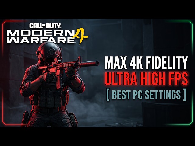 BEST Graphics Settings for Call of Duty: Modern Warfare 4 (NVIDIA RTX 5090 & DLSS Tuning)
