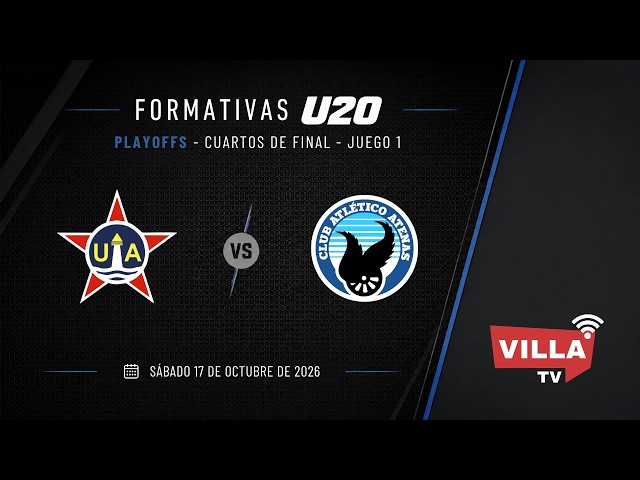 Unión Atlética 🆚 Atenas  |  Formativas U20 | Playoffs | Serie 1 | Cuartos de Final | Juego 1