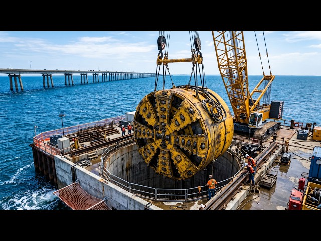 The Impossible Engineering of the Chesapeake Bay Bridge-Tunnel: Full Step-by-Step Process