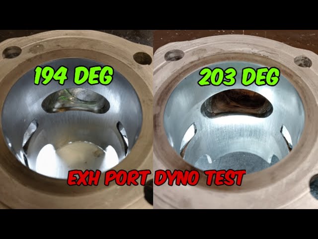 This Tiny Port Change Changed Everything (Dyno Proof) #2stroke #power  #porting
