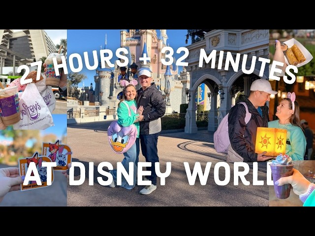 27 HOURS at Disney World | Full Vlog