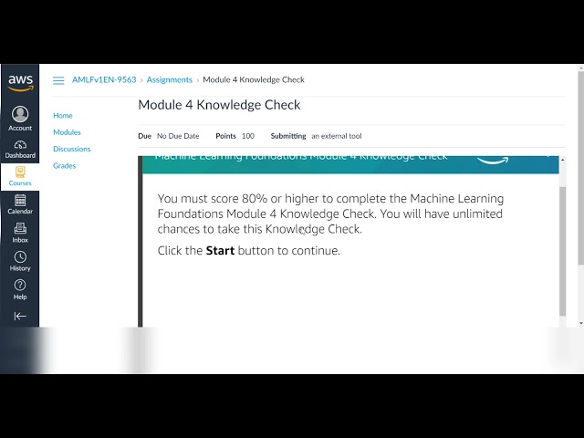 Aicte AWS AI,ML Module-4 Final knowledge check Answers 💯 #aws #aicte