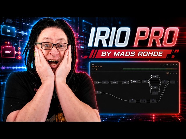 Incredibly Cool Modular FX of Irio Pro by Mads Rohde on iOS/MAC