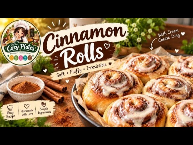 How to Make Cinnamon Rolls Without a Mixer [Step-by-Step] #food #foryou #fyp #baking #viral