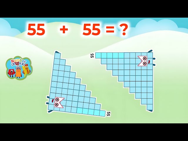 TWO SAME STEP SQUAD NUMBERBLOCKS ADDITION | FIND THE SUM OF 2 NUMBERS | LEARN TO COUNT | Countopia 