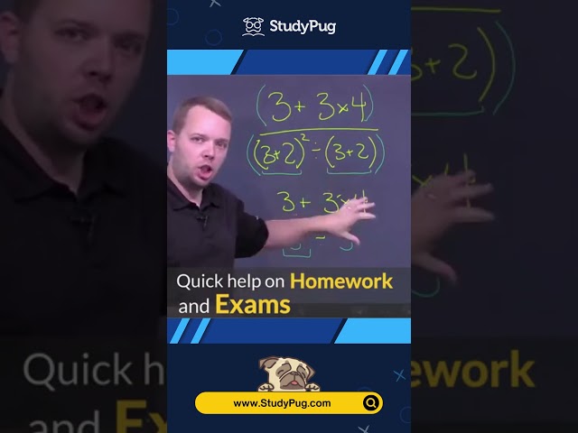 Math Anxiety? There's a Cure! Get Better Grades with StudyPug ⭐
