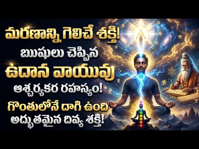 Ancient Yoga Secrets Udana Vayu Explained in Telugu | | Ancient Wisdom & Modern Science